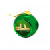 Ёлочный шар с фото, цветной, зеленый