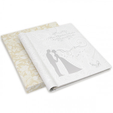 Фотоальбом-книга Wedding Story 23х28, 20 "магнитных" листов. Серия 46543