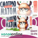 Кружка с принтом #24-074