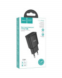 Сетевое Зарядное Устройство 220V- 2*USB выхода Hoco C 88A 2.4A Black