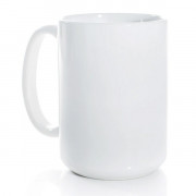 Кружка белая МАКС, 450 мл.